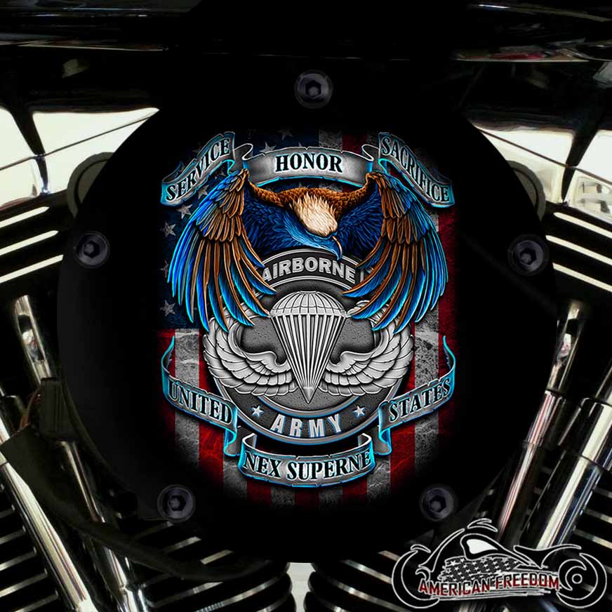 Harley Davidson High Flow Air Cleaner Cover - Airborne